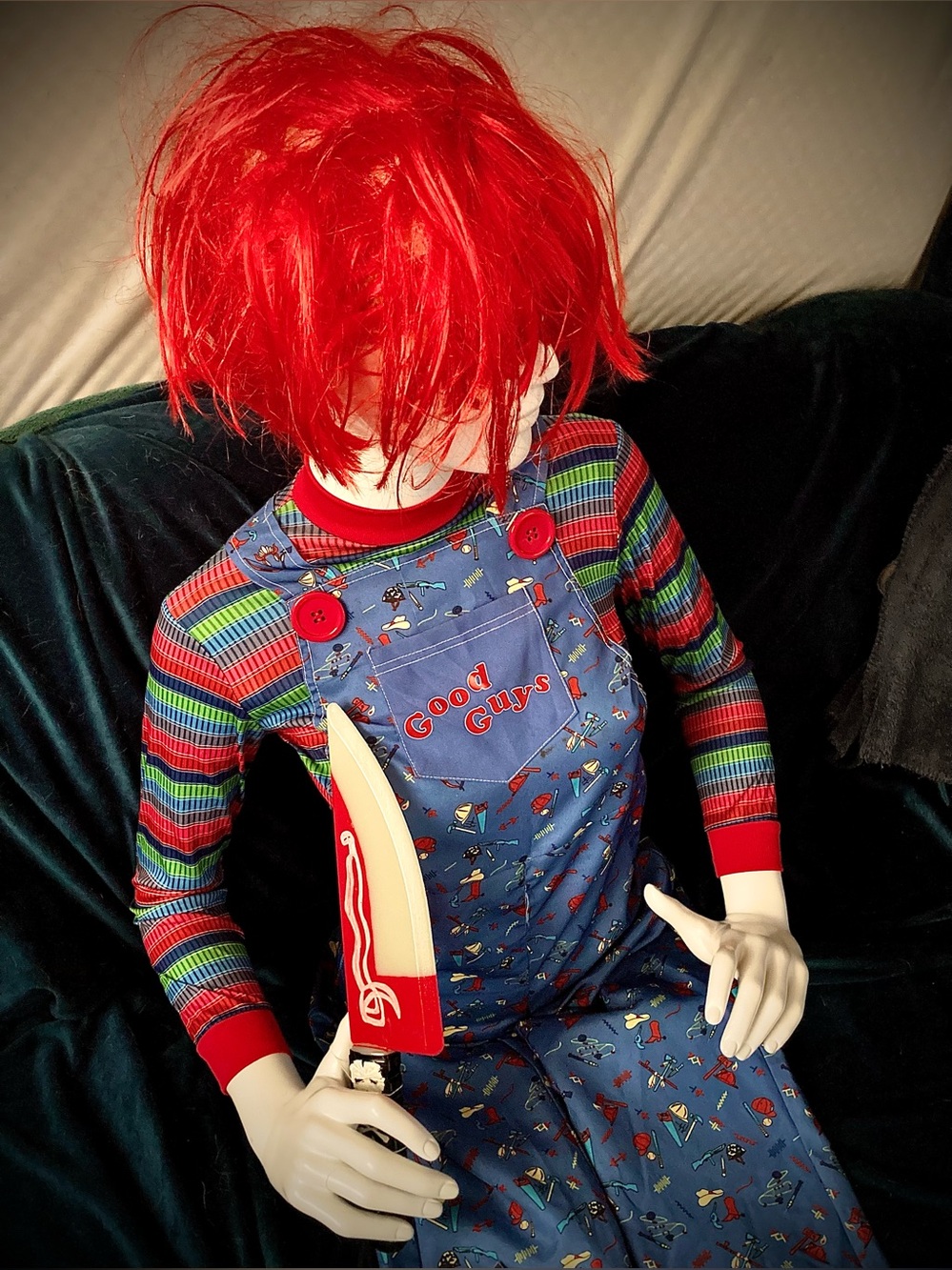 Chucky Child’s Play Costume - 5pc Youth / Petite Adult